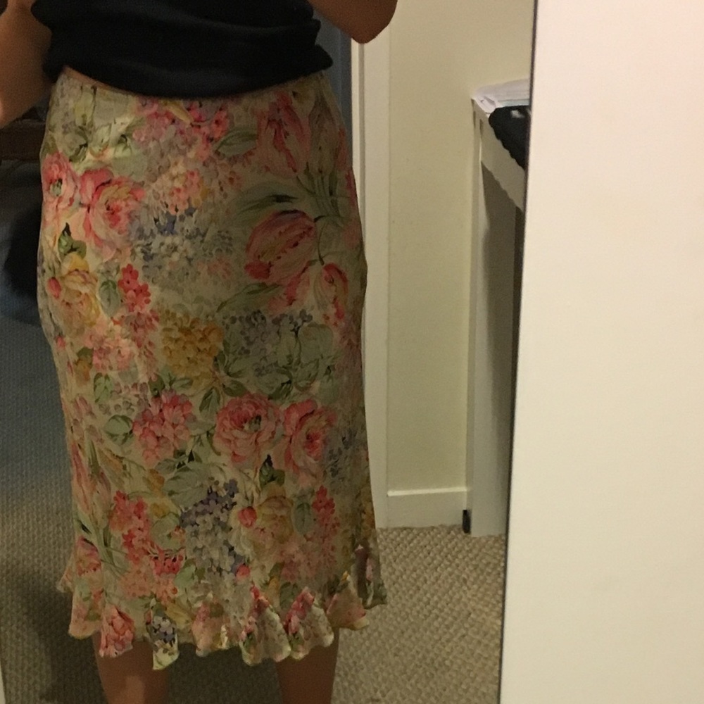 Beautiful skirt floral skirt